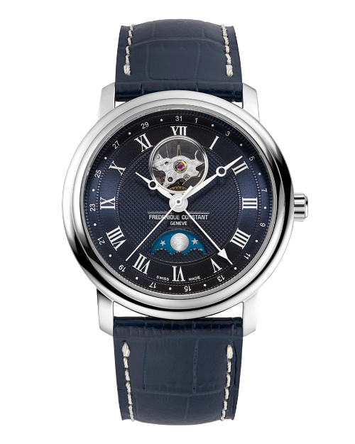 Classics Heart Beat Moonphase Date Watch FC-335MCNW4P26 Classics Heart Beat Moonphase Date Watch FC-335MCNW4P26